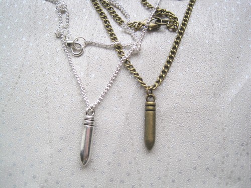 Bullet necklace chain - bullet,