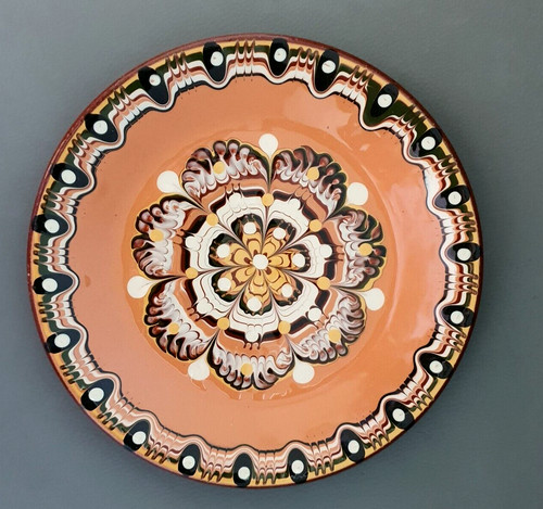 Side plate hand made - -,
