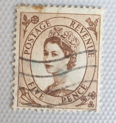 Old british postage - old,