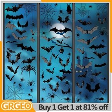 113Pcs Halloween Stickers Bat