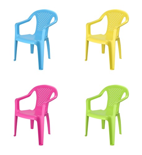 Muddy hands kids plastic - muddy, chair