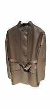 Hermes Leather Coat Size FR