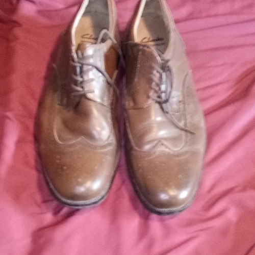 Clarks men brown leather - clarks, men's