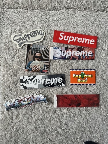 Supreme sticker lot rare - lot,