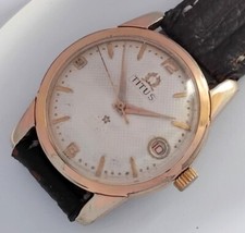 21 JEWELS SWISS MADE TITUS