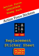 Action Force Skeletron Red
