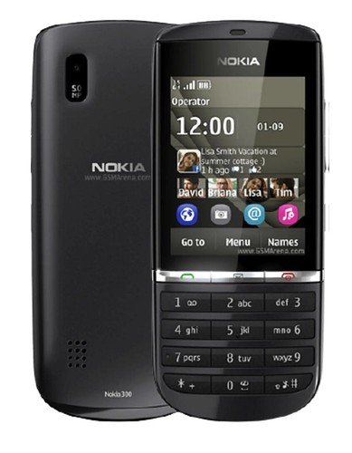 Nokia asha 300 graphite - nokia,