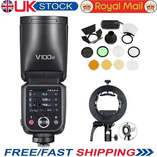 Godox v100n round head - v100n, camera