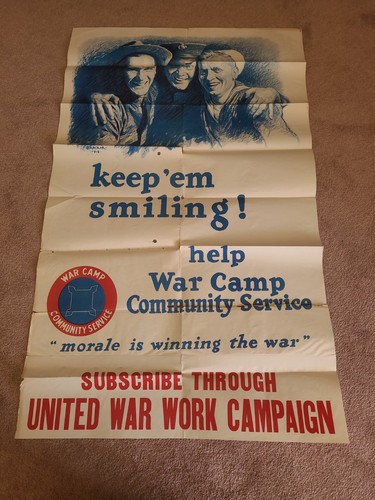Original 1918 poster - ww,