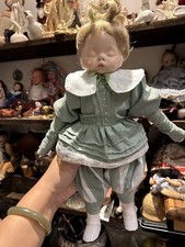 Vintage  Bisque Head Doll
