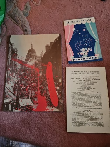 Leicester theatre programmes - theatre,