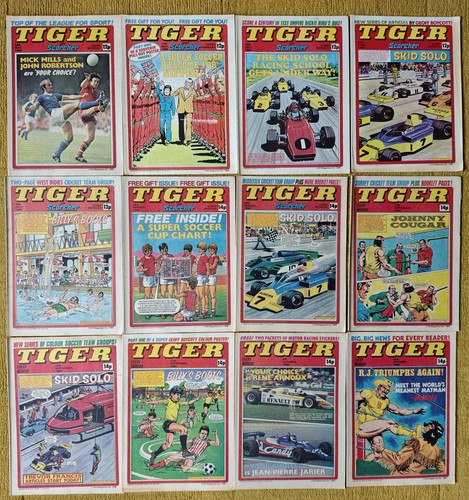 Tiger comics bundle job lot - , x