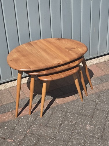 Ercol pebbles mid century nest - pebbles,
