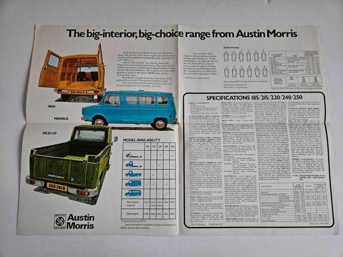 Leyland sherpa van pickup - van,