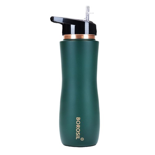 Copper water bottle with - copper,