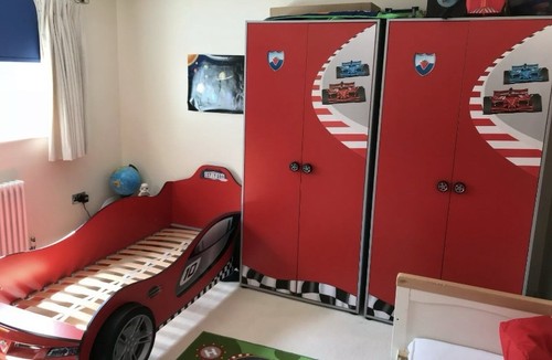 Kids bedroom racing car - kids,