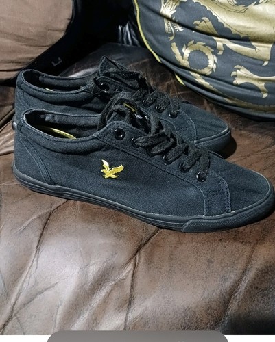 Lyle scott trainers black - lyle,