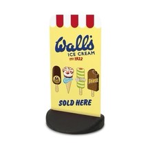 Walls retro sign since - ,
