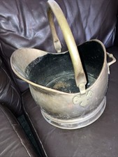 Brass Bottom Coal Scuttle