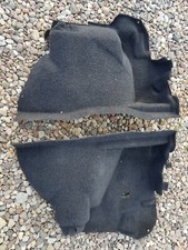 VW CORRADO G60 VR6 REAR TURRET ARCH CARPET BLACK SET