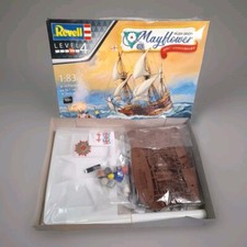 Revell 1972 1/83 The Mayflower Pilgrim Ship Airfix Aurora Rare