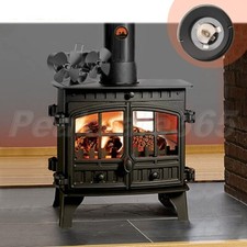 Heat Powered Burner Fireplace