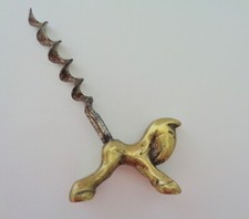 BRASS HORSE/PONY CORKSCREW DESIGN REGISTERED TO 1932 - COMBINED POST maybe poss.