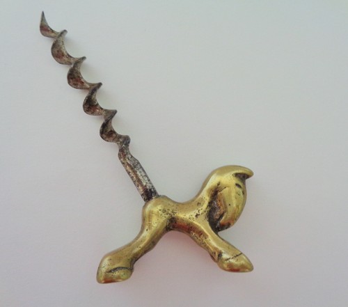 Brass horse pony corkscrew - horse/pony,