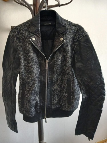 Dsquared2 leather wool - leather/wool, men's