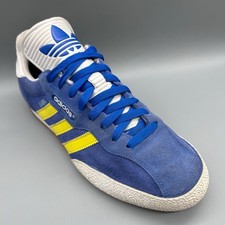 2012 Adidas Originals Samba Super G40364 Blue Yellow Mens Uk 9 Terrace Casuals