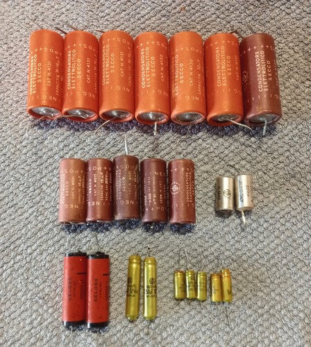 Jaalous axial capacitors lot - jaalous,