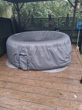 Used Lay-Z-Spa Thermal Insulated Hot Tub Cover 216cm x 80cm Fits Santorini Spa