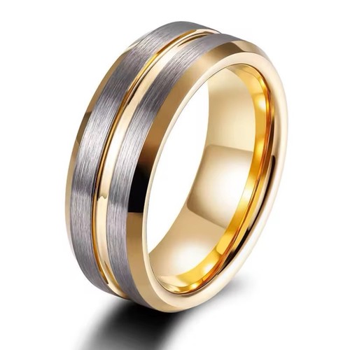 Tungsten carbide men wedding - carbide,