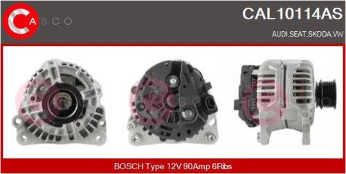 Cal10114as casco alternator - cal10114as,