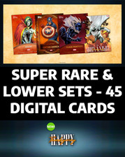 ⭐THANKSGIVING 25 | SUPER RARE-RARE-UNCOMM - 45 CARDS | TOPPS MARVEL COLLECT⭐