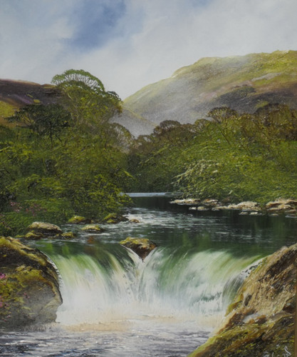 Terry evans original oil - terry,