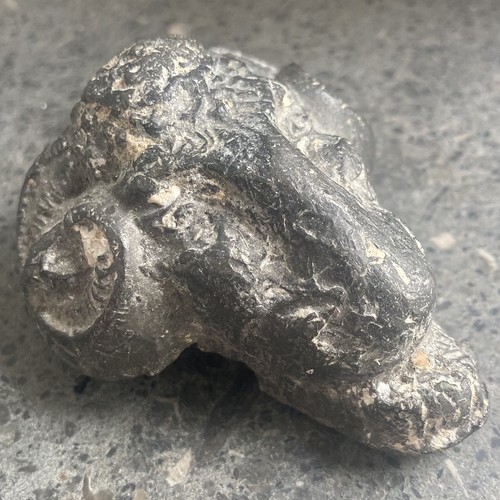 Vintage antique cast lead - cast,