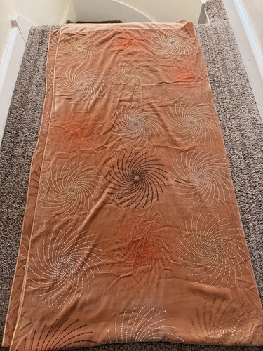Orange pakistani velvet large - pakistani,