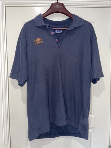 Vintage umbro polo shirt black - polo,