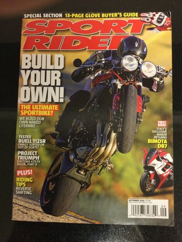 Sport rider september 2008 - rider,