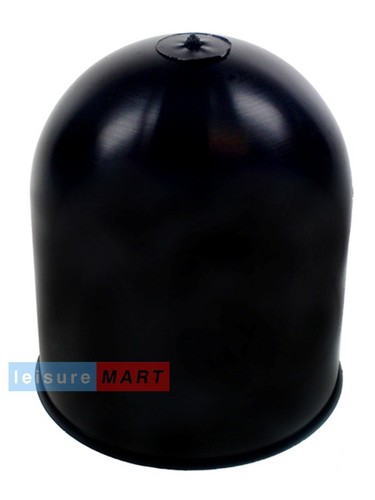 Black plastic towball cover - towball,