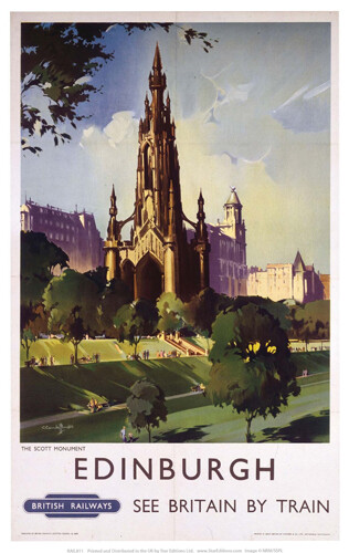 Vintage edinburgh the scott - edinburgh,