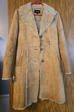 Sz S Express Leather Trench