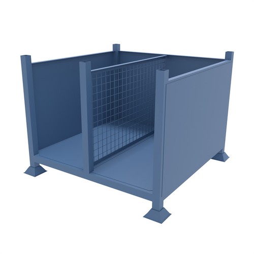Heavy duty stillage with - with, split
