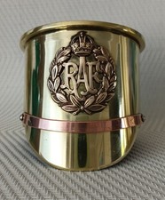 "Royal Air Force" brass shell