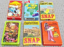Snap Card Games Group of Six