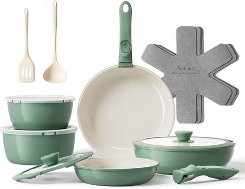 Redchef 16pcs ceramic nonstick - redchef,