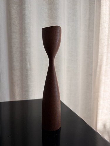 Mid century danish teak candle - century,