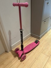 Girls' 16" Pink Three Wheeled Scooter for Ages 7-14 Brand - 3styled Scooters