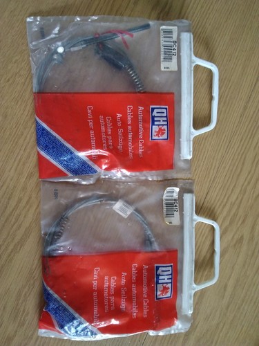 Pair handbrake cable bc412 - pair, qh